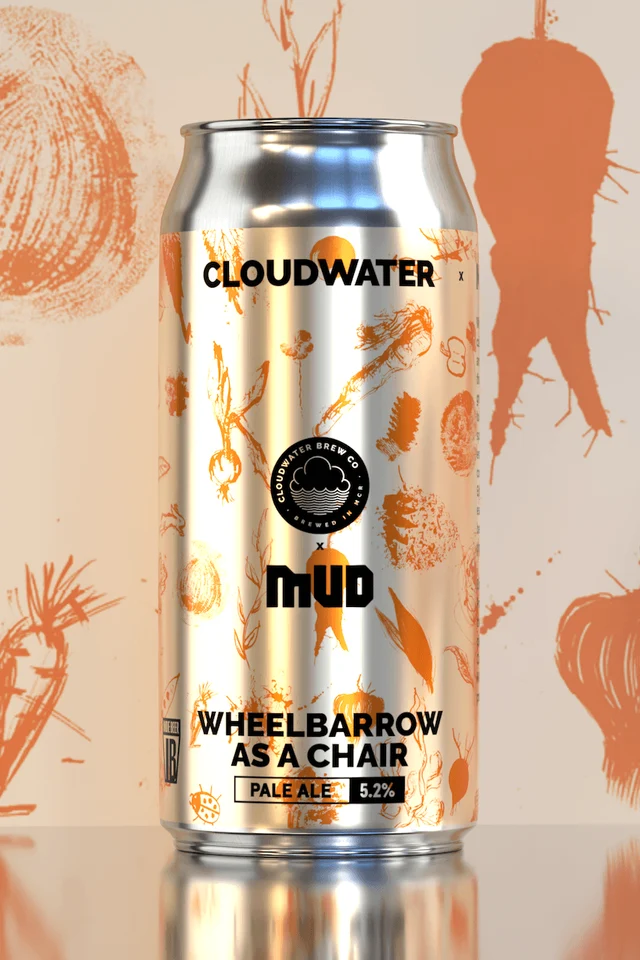 Wheelbarrow As A Chair - Cloudwater Brewing