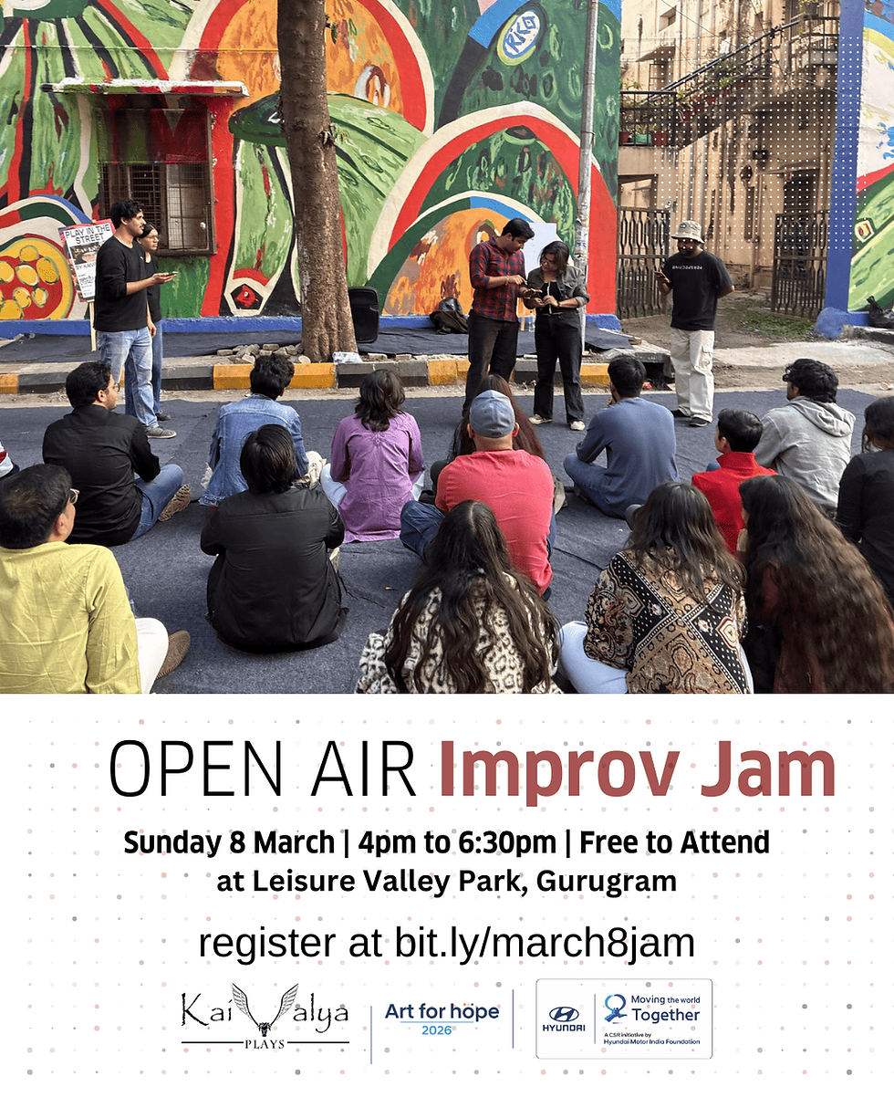 Open Air Improv Jam | 8 March 2026 | Gurugram