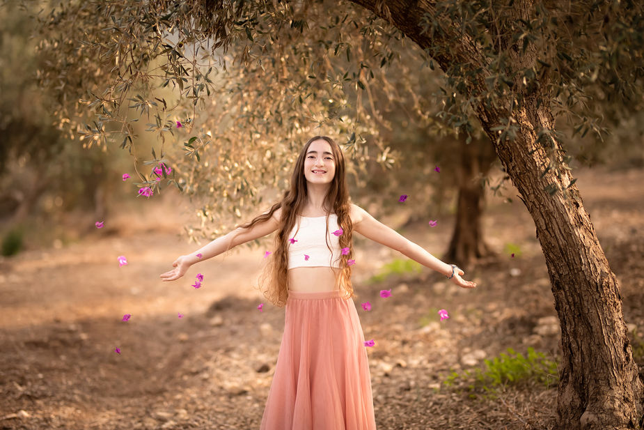 בוק בת מצווה בטבע