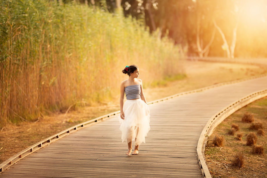 צילום בת מצווה בטבע