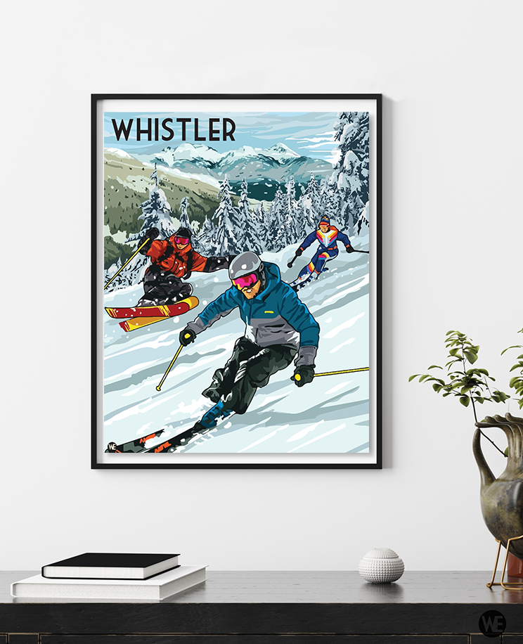 Thumbnail: Poster Whistler Hit the Slopes