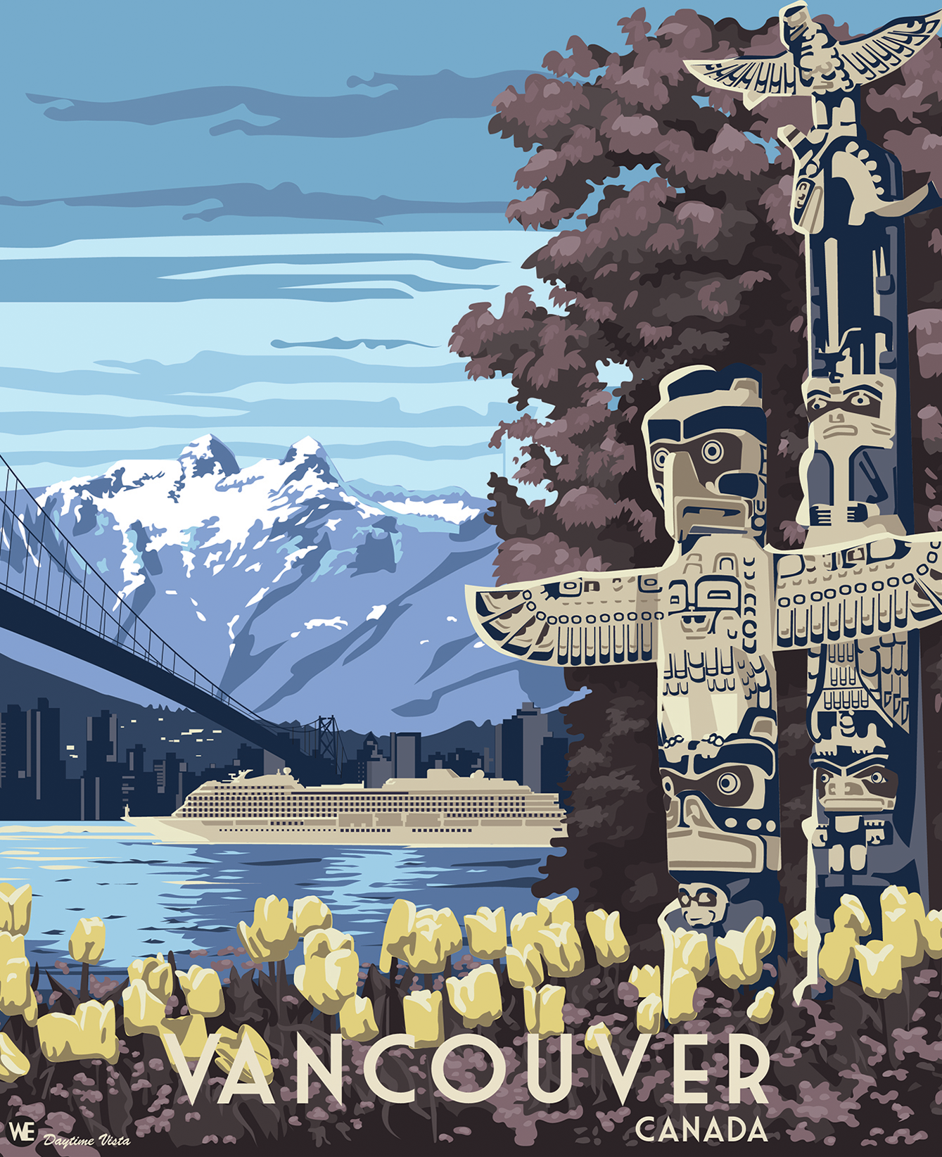 Poster Stanley Park Daytime