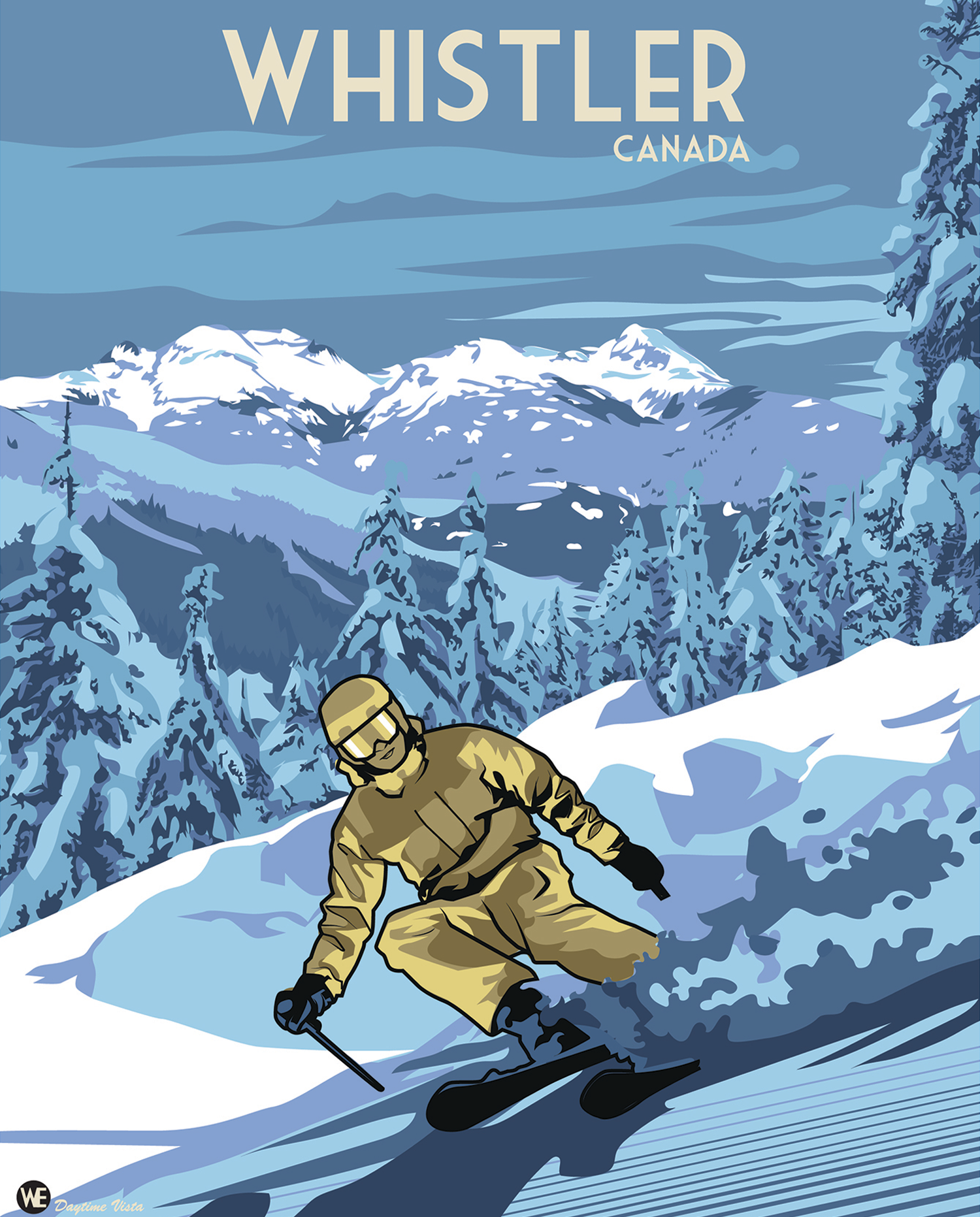 Poster Whistler Powder