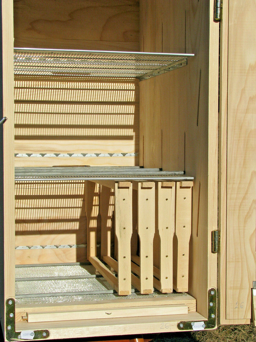 Miniaturebillede: Langstroth Slovenian AZ hives 30-frames, 3 story with 2- feeder