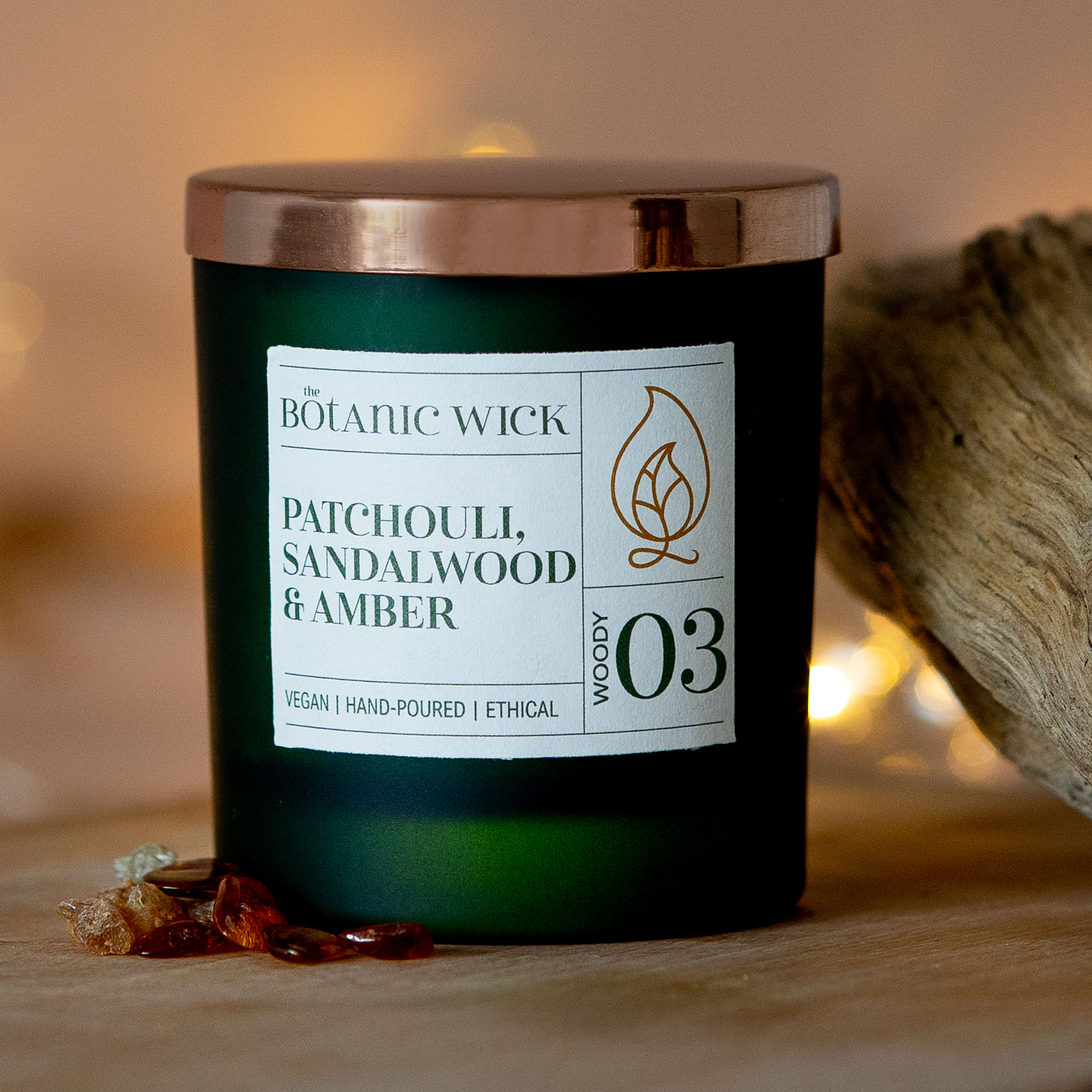 Patchouli, Sandalwood & Amber