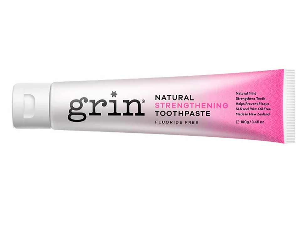 GRIN Natural Strengthening Toothpaste - Fluoride Free 100g
