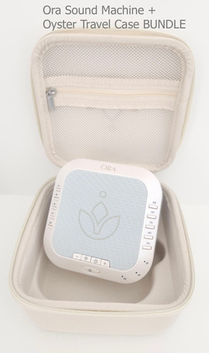 Ora Sound Machine Oyster Travel Case Bundle Well Ness
