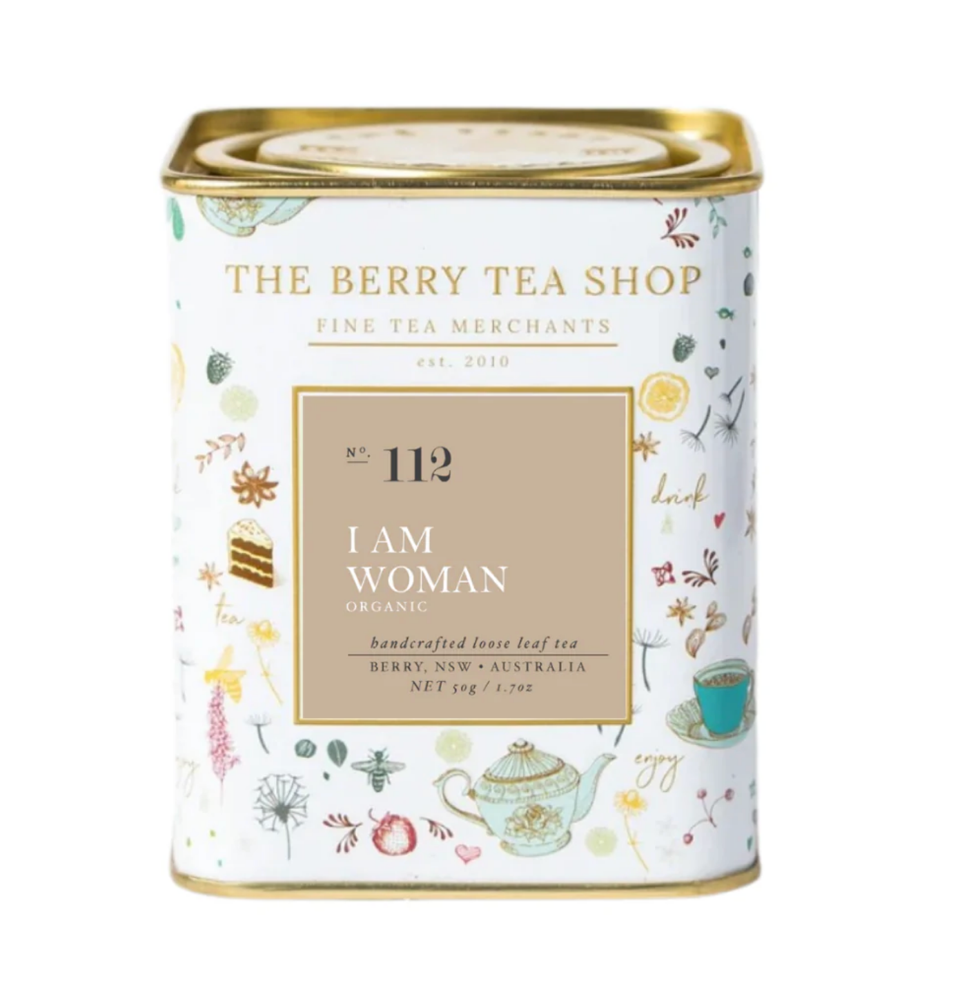 I Am Woman Organic Tea - The Berry Tea Shop