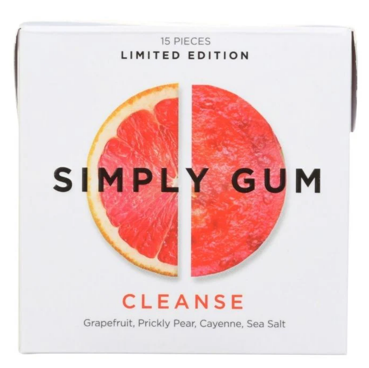 Simply Gum, Aspartame Free Chewing Gum - Cleanse 15 pieces