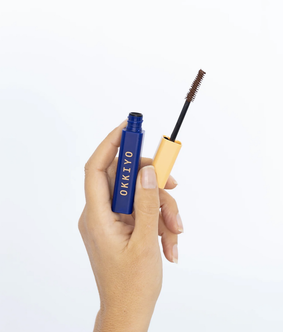 Thumbnail: PRIORITEYES Mascara for Sensitive Eyes by OKKIYO (Brown)