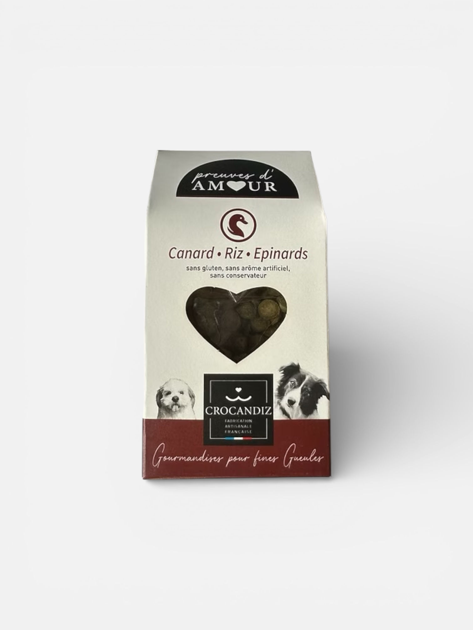 BISCUITS CANARD ÉPINARD - CROCANDIZ