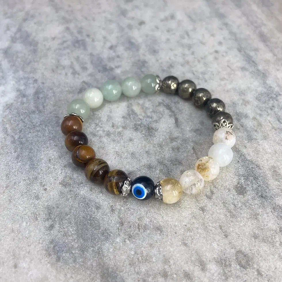 Thumbnail: 💰 Money Magnet Bracelet with Evil Eye (Wealth & Protection & Money & Success)