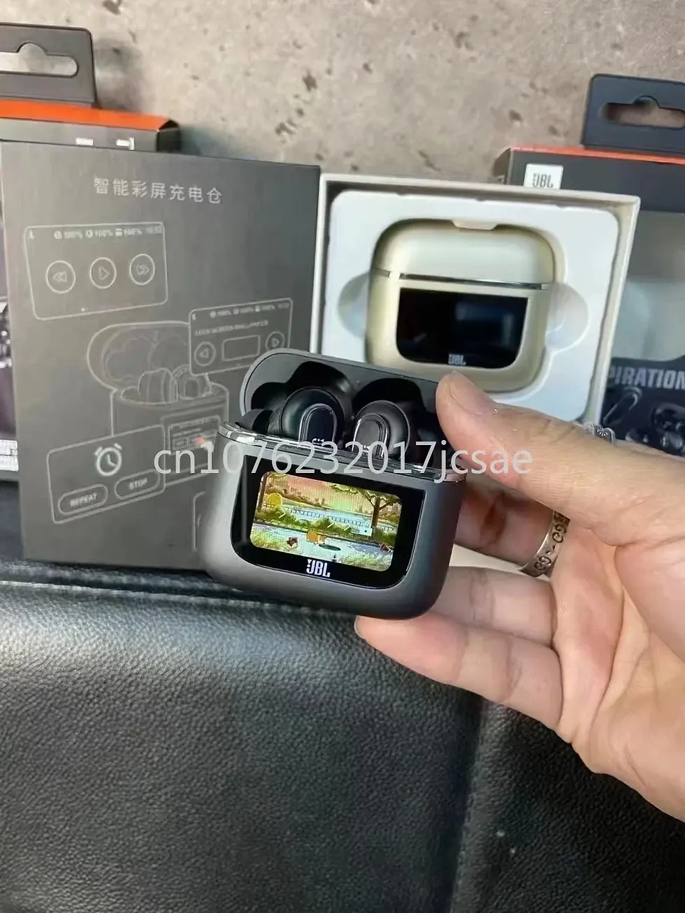 Thumbnail: Original JBL Tour PRO 2 True Wireless Bluetooth Earphones Stereo Earbuds sports 