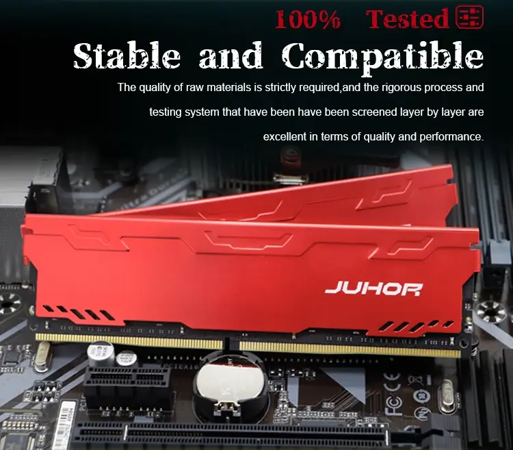 Miniatura: JUHOR DDR4 Ram 16GB 8GB 32GB 2666MHz 3200MHz DDR3 8GB 1600MHz DIMM Desktop Memor