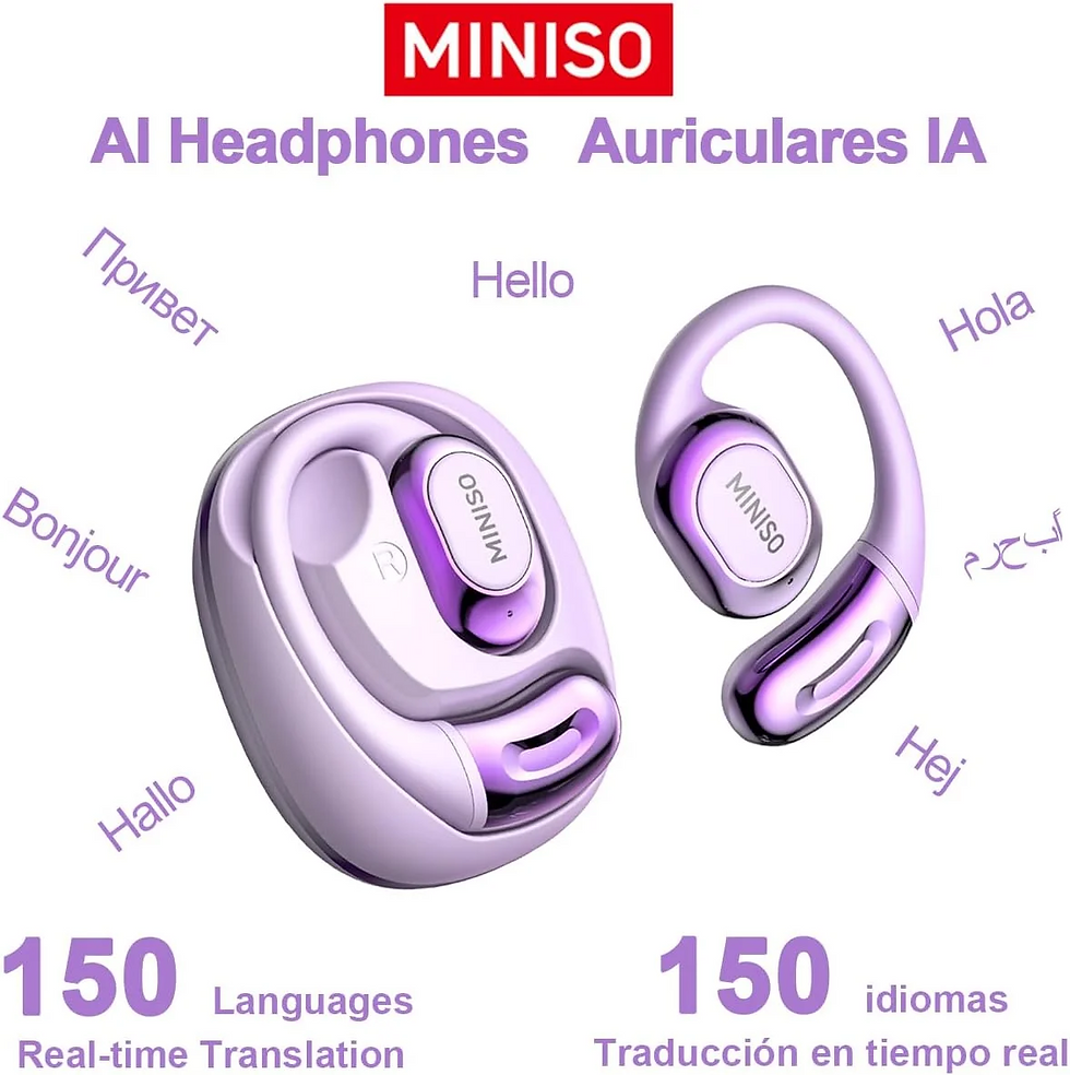 Thumbnail: MINISO MS156 Bluetooth V5.4 AI Earphones OWS Sports Wireless Headphones Translat