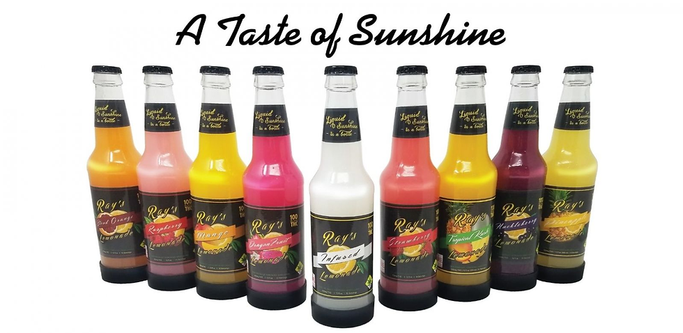 Ray's cannabis infused lemonades 