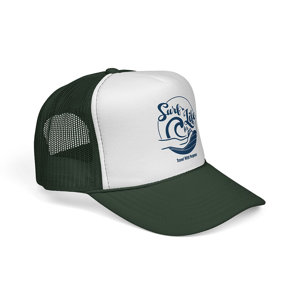Thumbnail: Surf For Life Trucker Cap -Blue Logo