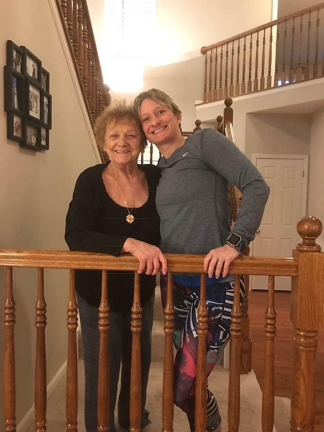 Nana in my new house