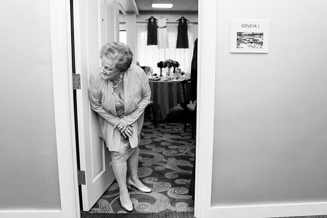 Peaking on my Wedding Day