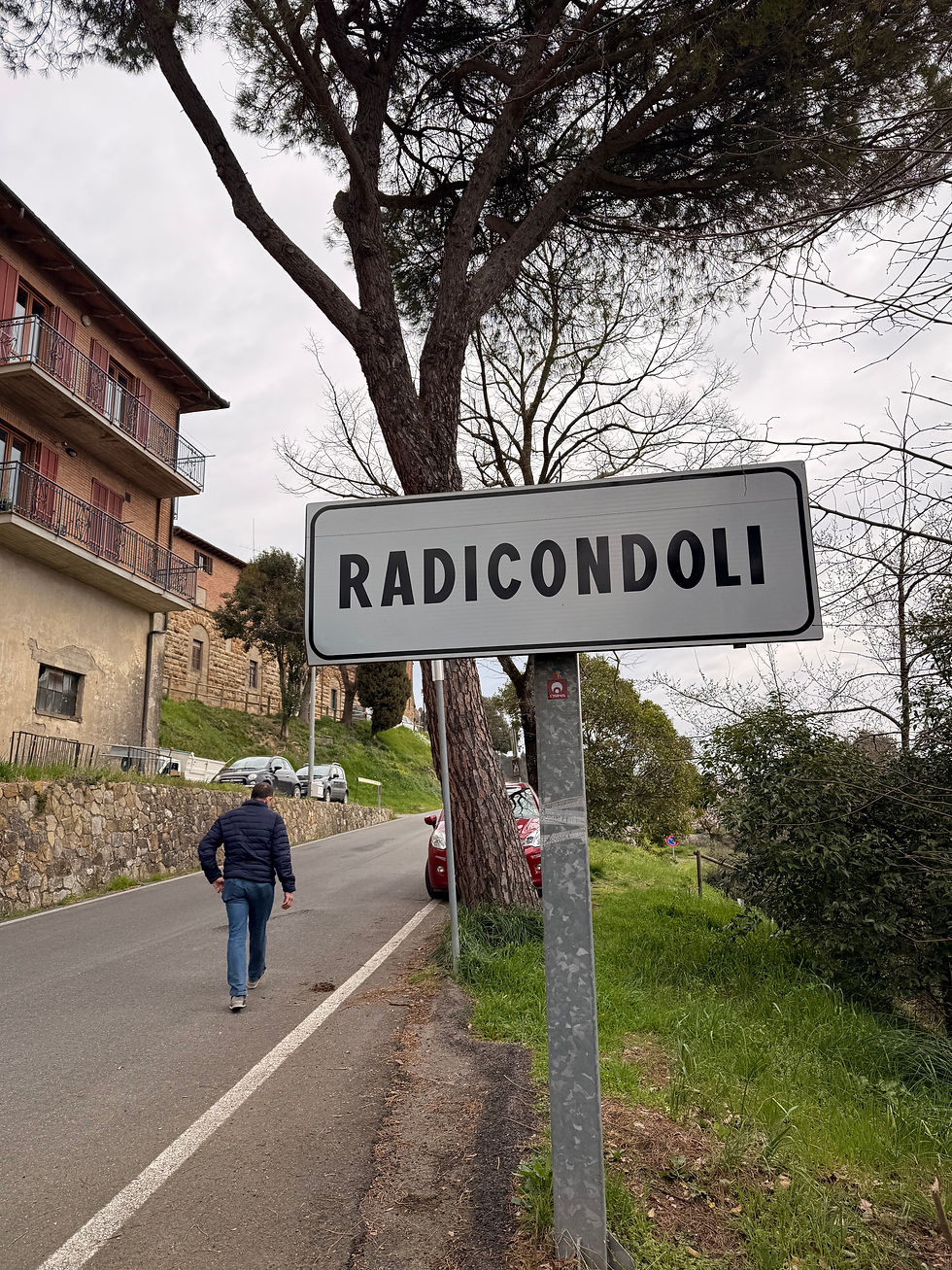On a walk around Radicondoli