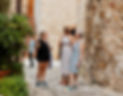 Travelers with an expert guide