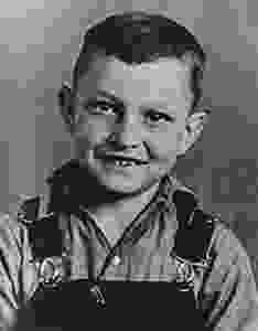 J.R. Cash (Johnny Cash) as a child
