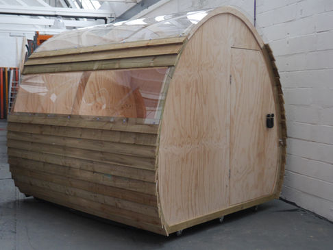 International designers Timorous Beasties commission mobile ühut office.