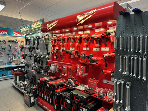 Milwaukee Präsentation Laden Kolbermoor