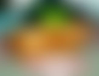 A three-panel collage of a green pickleball against a dark racket ( The top section), the middle section shows two expressive golden theatre masks, and the bottom section displays the iconic red and white NYC Parks maple leaf logo painted on a green court surface.