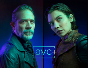 Lauren Cohan as Maggie Rhee, Jeffrey Dean Morgan as Negan
