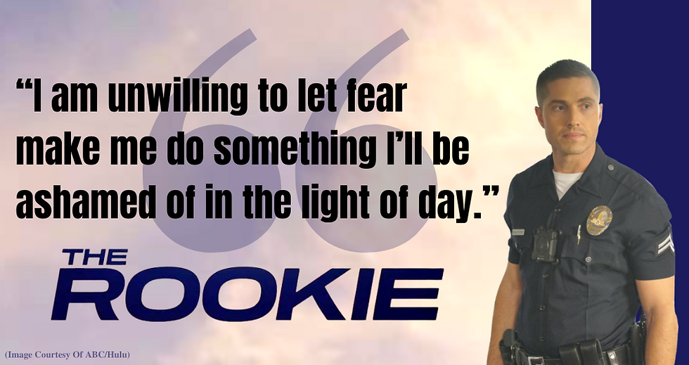 The Rookie Best Quotes From Season One Of The Hit TV Show The Rookie Best Quotes From Season One Of The Hit TV Show