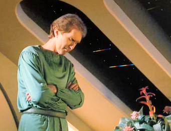 Tam Elbrun, portrayed by Harry Groener, Star Trek: The Next Generation episode Tin Man