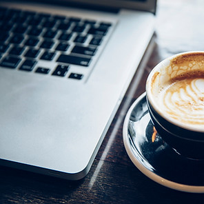 Laptop & Coffee