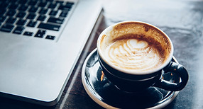 Laptop & Coffee