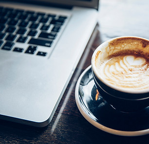 Laptop & Coffee
