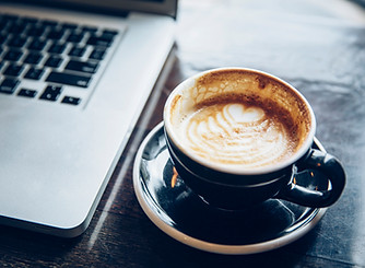 Laptop & Coffee