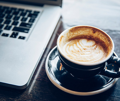 Laptop & Coffee