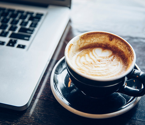 Laptop & Coffee