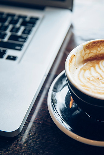 Laptop & Coffee