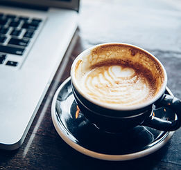 Laptop & Coffee