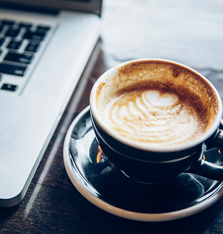Laptop & Coffee