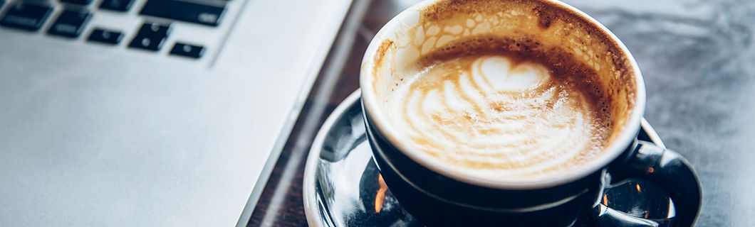 Laptop & Coffee