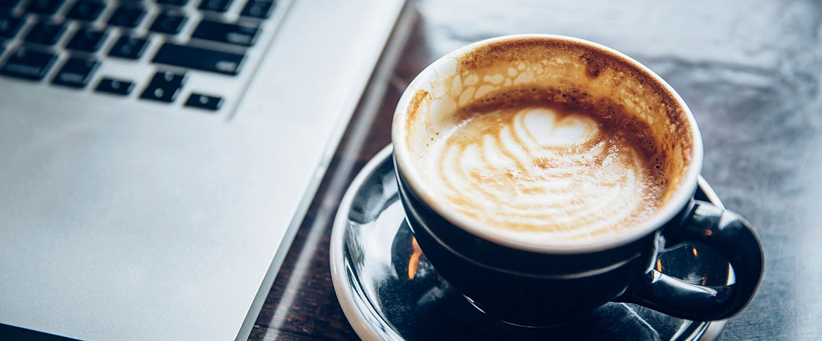 Laptop & Coffee