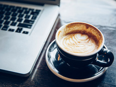 Laptop & Coffee
