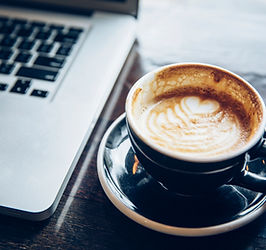 Laptop & Coffee