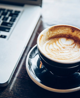Laptop & Coffee