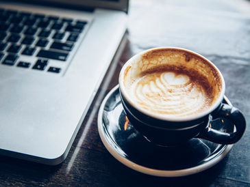 Vamos Tomar um café on-line? 