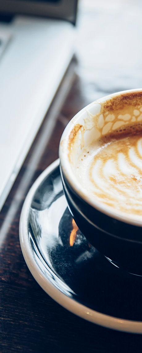 Laptop & Coffee
