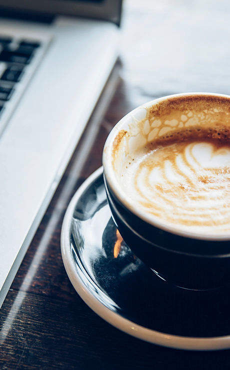 Laptop & Coffee
