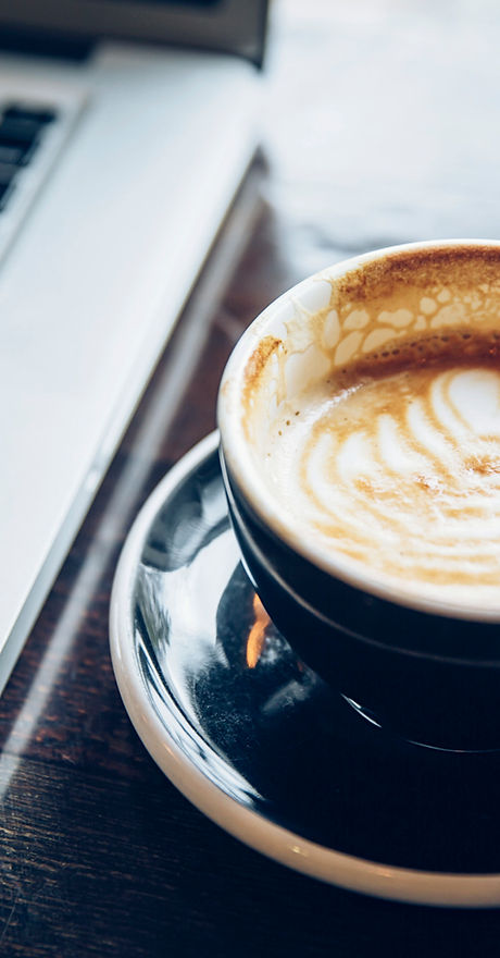 Laptop & Coffee